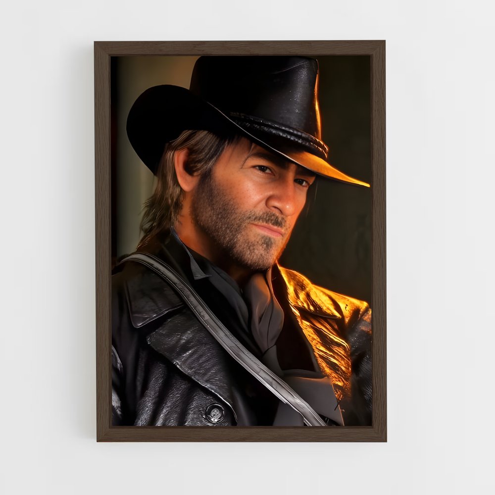 Poster Arthur morgan usé – affiche Red Dead Redemption (vue 5)